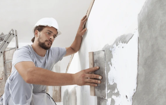 image showing a drywall repair